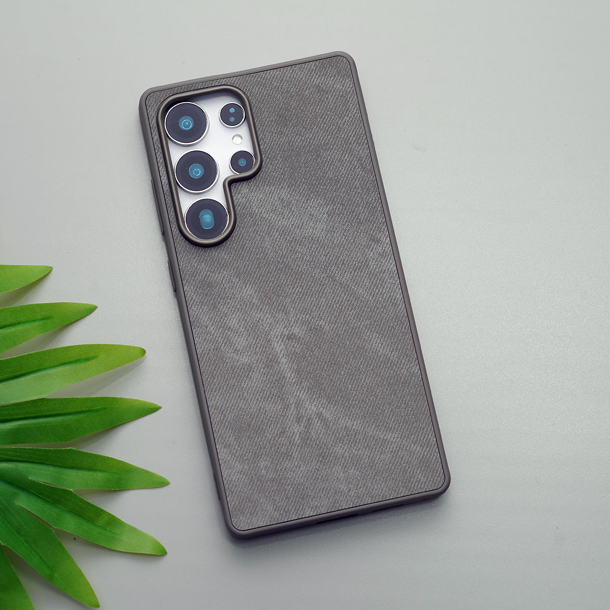 Velvet Touch Luxe Case-Grey