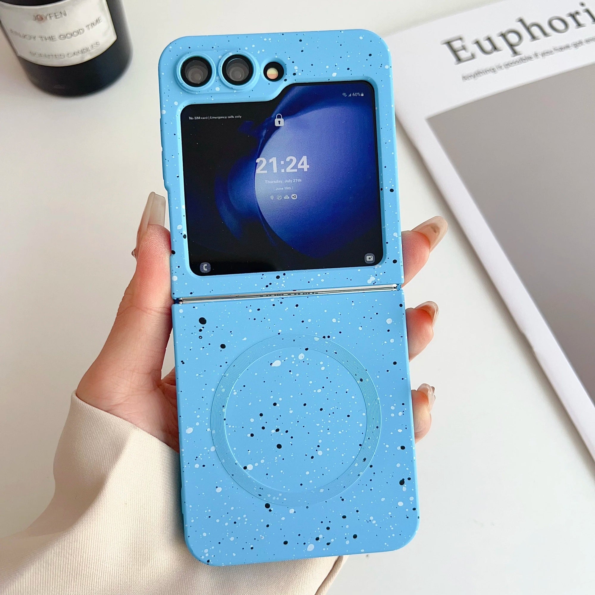 Magnetic Fashion Ink Matte Case